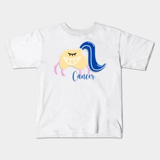 12 Zodiac Signs Astrology - Cancer Kids T-Shirt